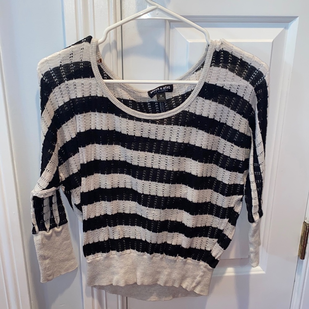 Stripe sweater